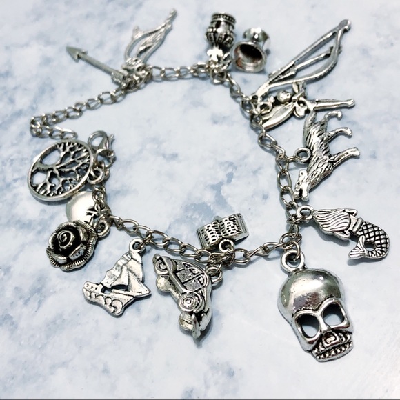 Owlcrate Jewelry - Once Upon a Time Charm Bracelet